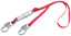 Picture of 1341001 - Pack Shock Absorbing Lanyard, 6 ft. web single-leg with snap hooks at each end